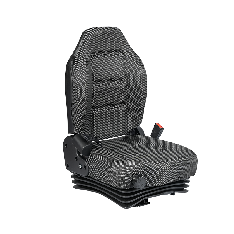 BF6-3 EN13490 IT1认证带可回弹安全带减震前移式锂电叉车座椅