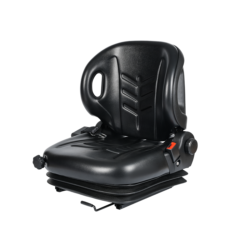 BF2-3 适用于工业平板车的40mm悬浮行程可调的机械减震座椅